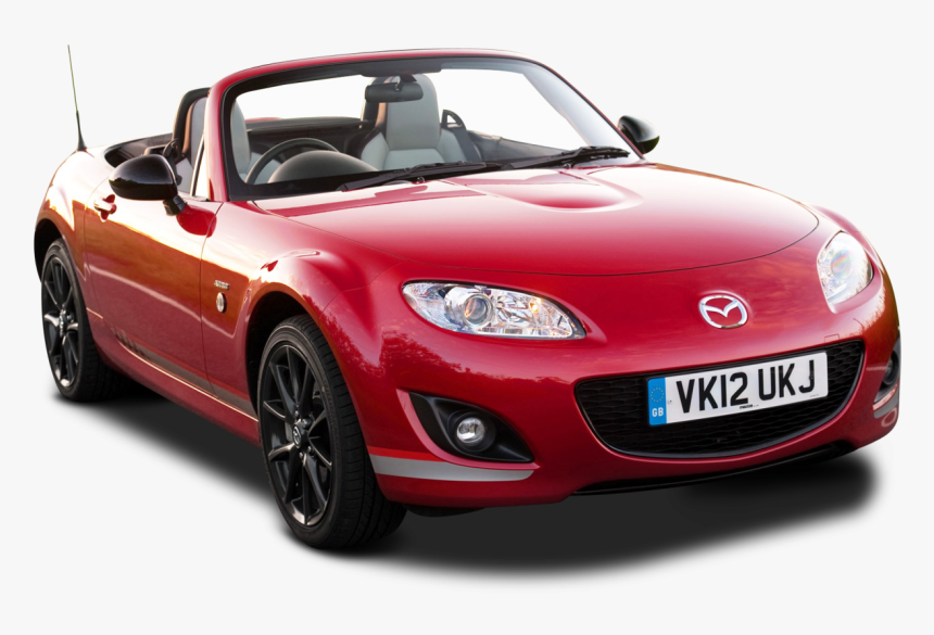 Mazda Mx 5 Kuro Red Car Png Image, Transparent Png