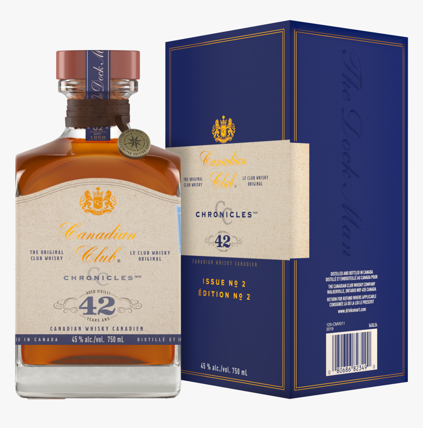 42 Year Old Canadian Club, HD Png Download