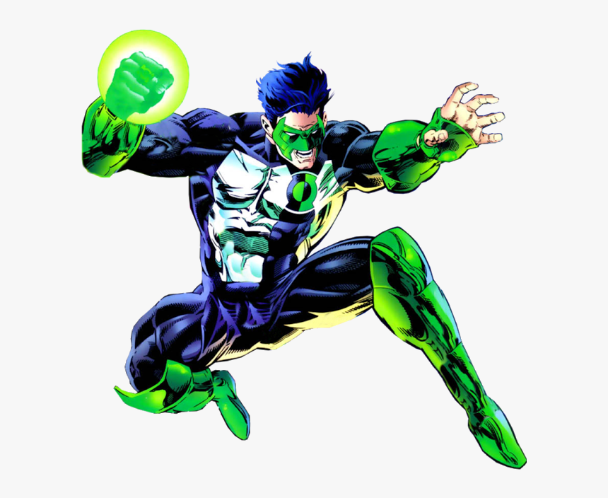 Green Lantern Kyle Rayner Png, Transparent Png