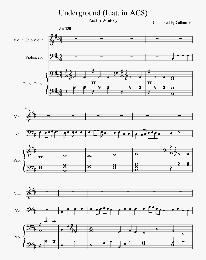 Underground Austin Wintory Piano, HD Png Download