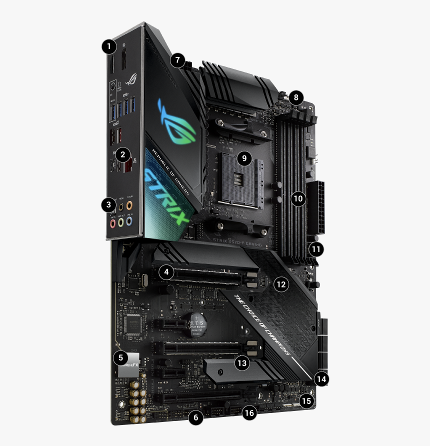 Main Asus Rog Strix X570 F Gaming, HD Png Download