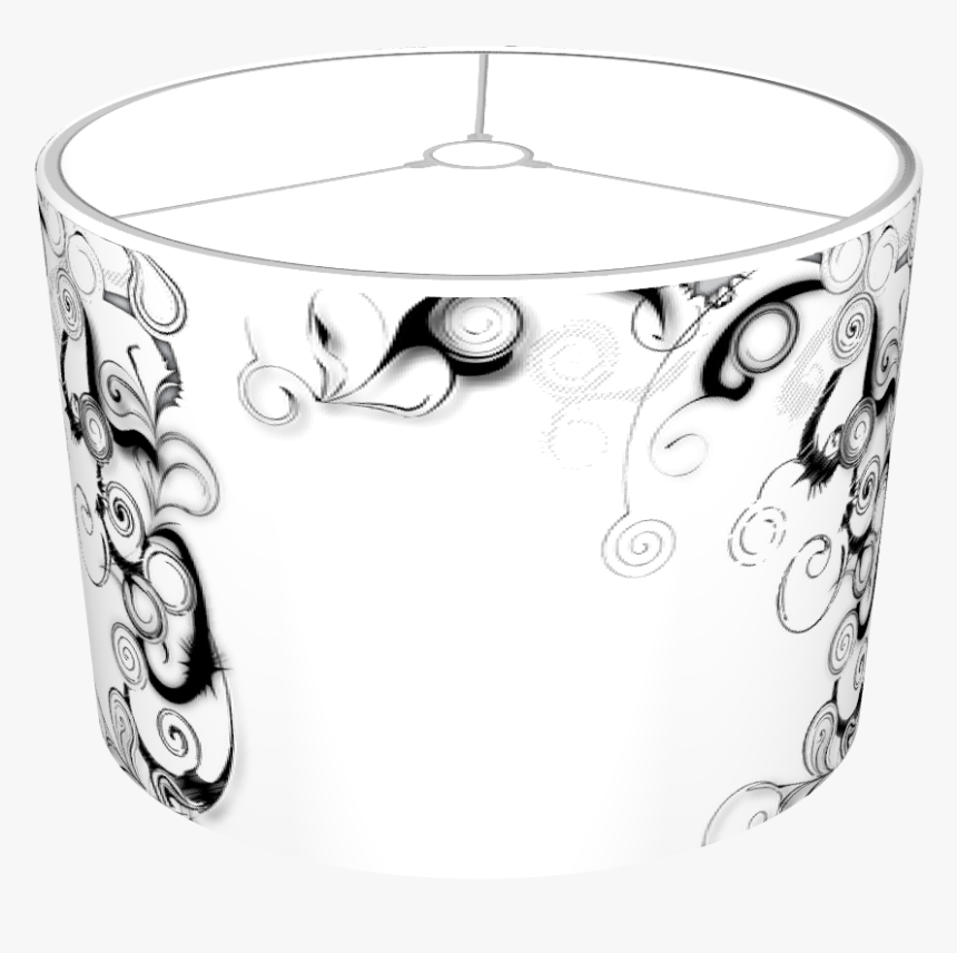 Black And White Swirls And Twirls - Bangle, HD Png Download