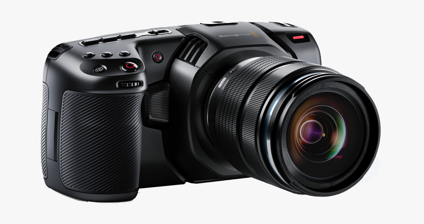 Blackmagic Pocket Camera - Blackmagic Pocket 4k Review, HD Png Download