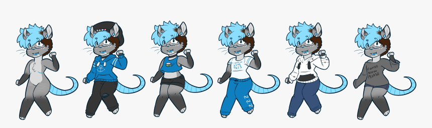 Smudge Outfit Ref - Cartoon, HD Png Download