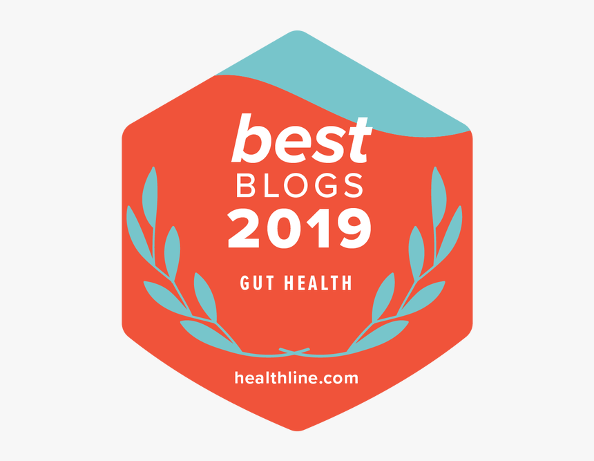 The Best Gut Health Blogs Of The Year - Healthline Best Blogs Badge, HD Png Download