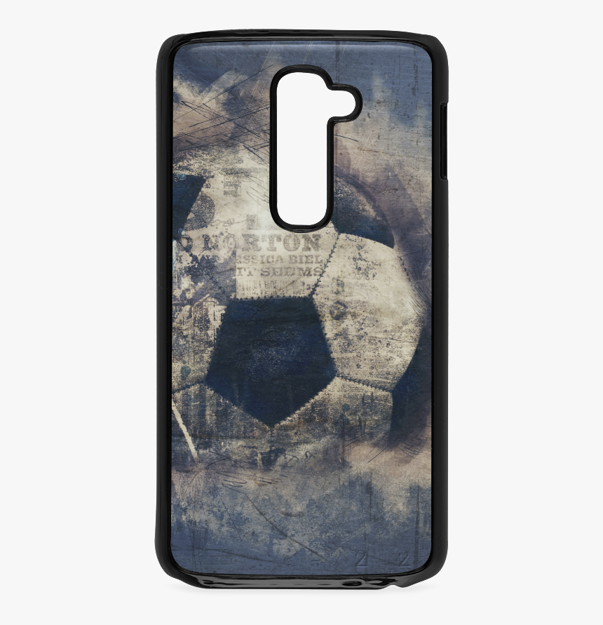 Abstract Blue Grunge Soccer Hard Case For Lg G2 - Fundas Para Moto C De Futbol, HD Png Download