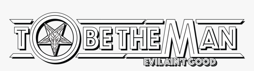To Be The Man Logo - Line Art, HD Png Download