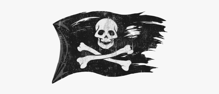Jolly Roger Flag Png Photos - Transparent Pirate Flag Png, Png Download