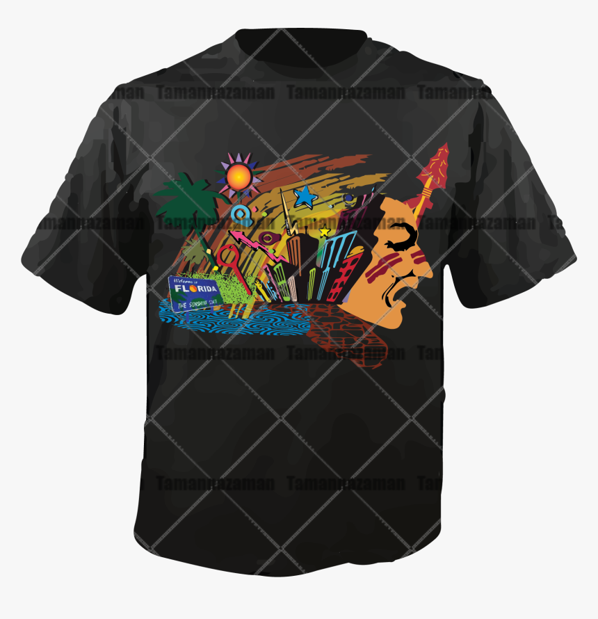 T-shirt, HD Png Download