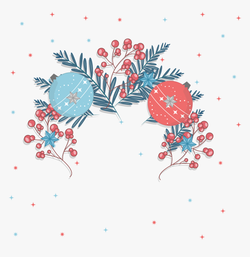 Free Hand Drawn Christmas Background, HD Png Download