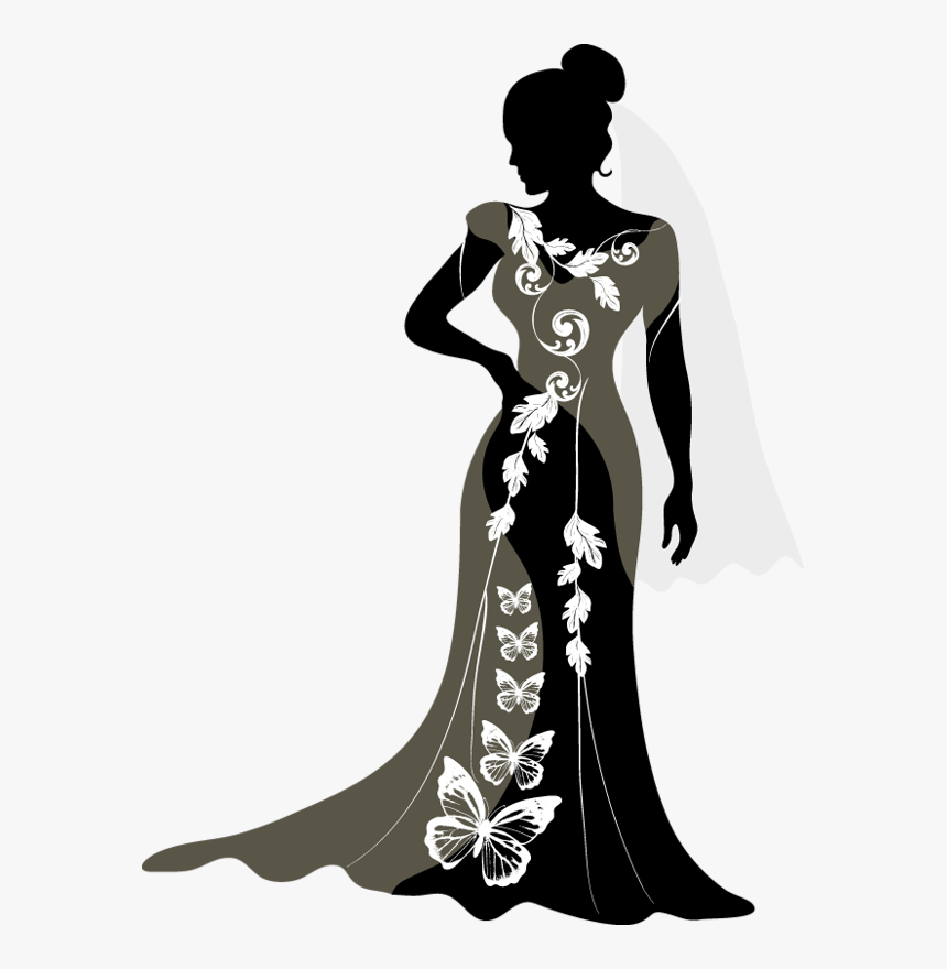 Sutabxt Clip Art, Decoupage, Stamp, Valentines, Paper, - Ombre D Une Mariée, HD Png Download