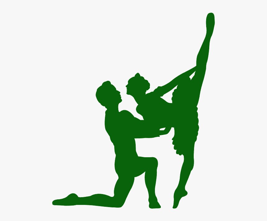 Ballet Couple Silhouette, HD Png Download