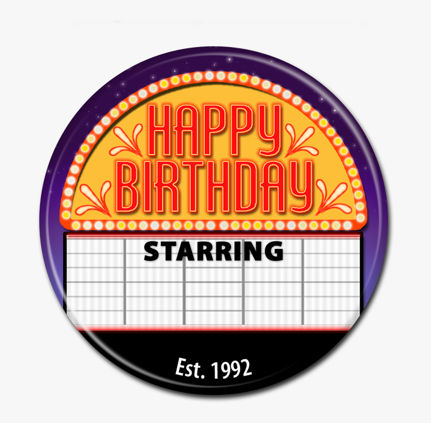 - Birthday , Png Download - Circle, Transparent Png