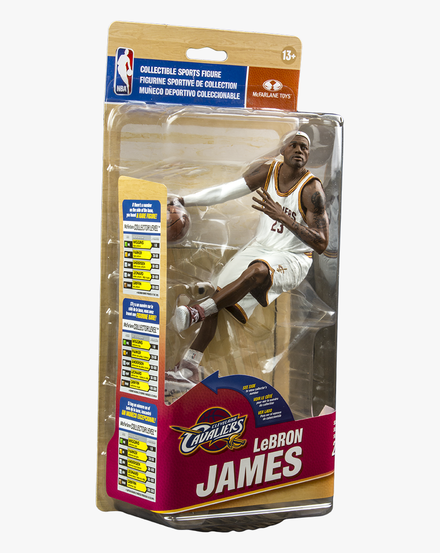 Lebron James Cleveland Cavaliers Series 26 Nba Basketball - Action Figure, HD Png Download