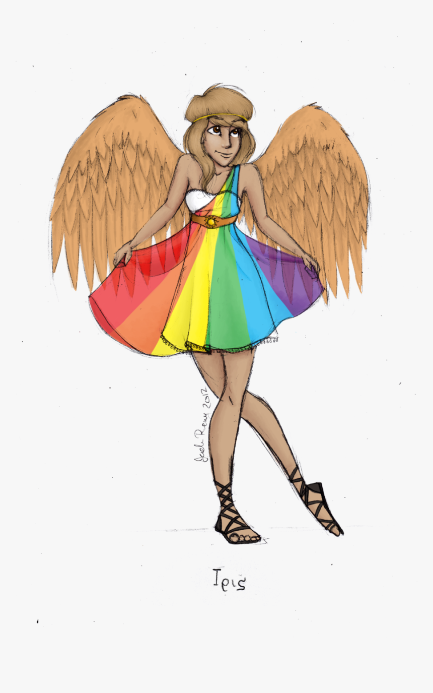 Iris Greek Mythology Costume , Png Download - Greek Mythology Iris Costume, Transparent Png