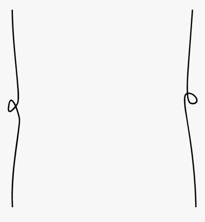 Border Clipart Black And White Snowflake Clipart House - Line Art, HD Png Download