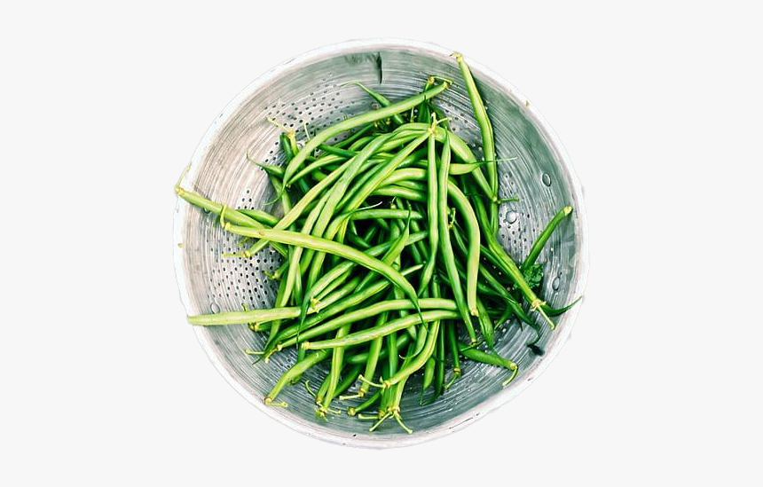 Green Beans Bowl Transparent - Green Bean, HD Png Download