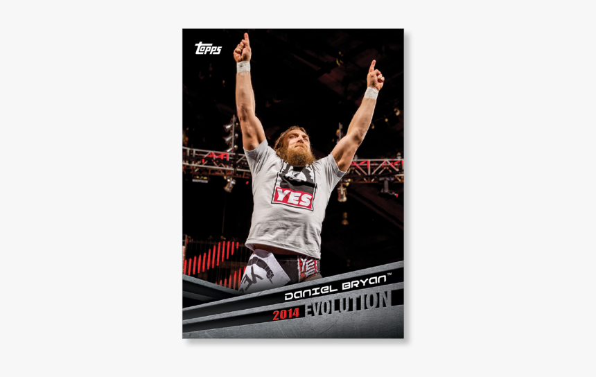 2018 Topps Wwe Daniel Bryan Evolution Poster - Poster, HD Png Download