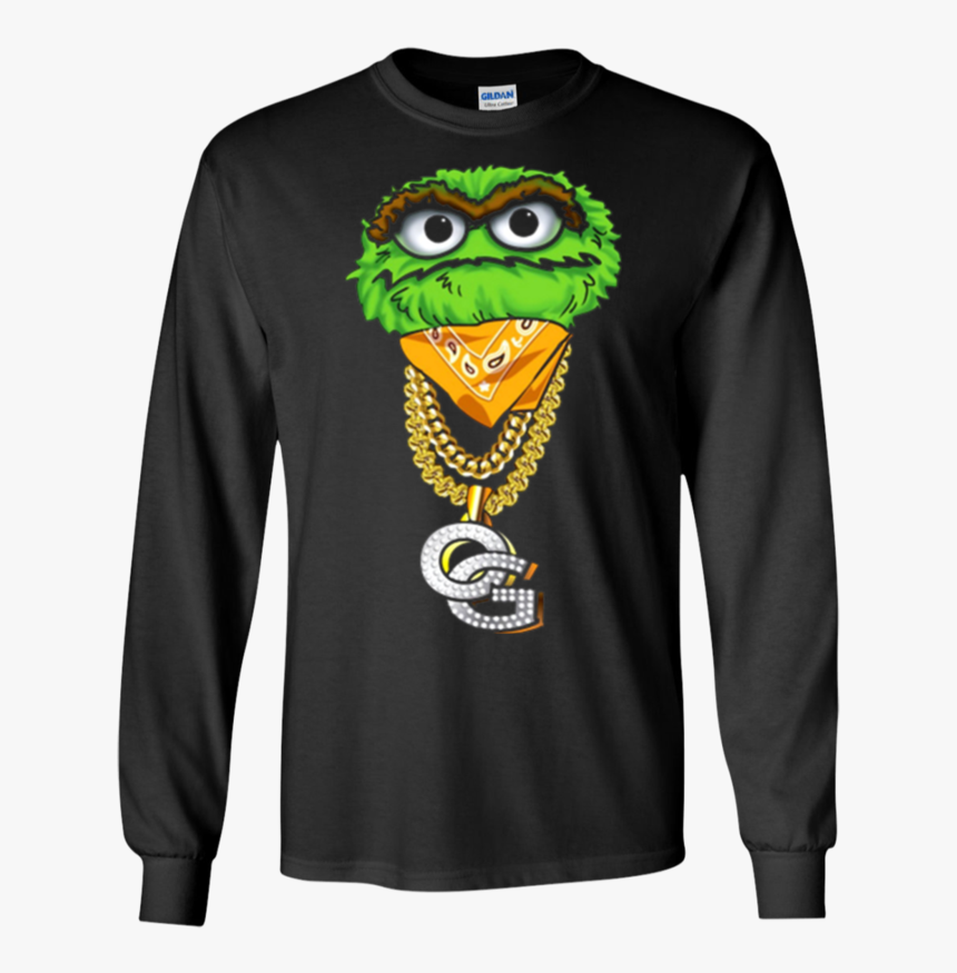 Oscar The Grouch Shirt, HD Png Download