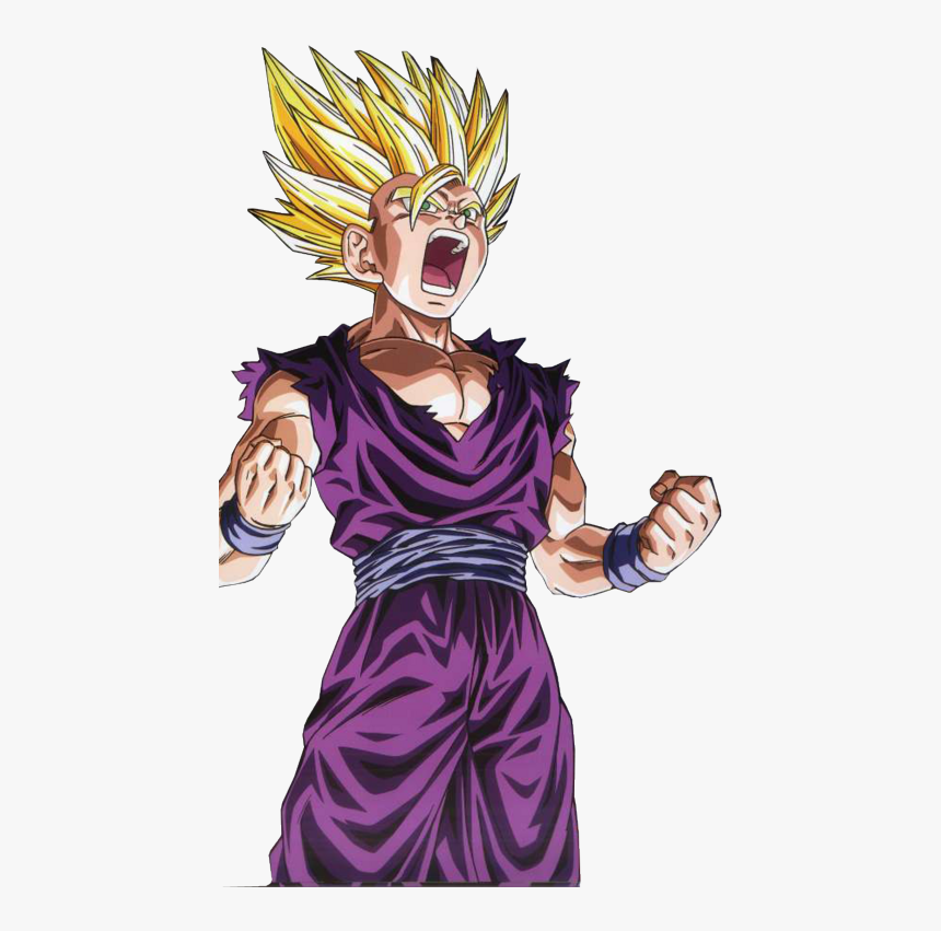Gohan Ssj2 Rage, HD Png Download