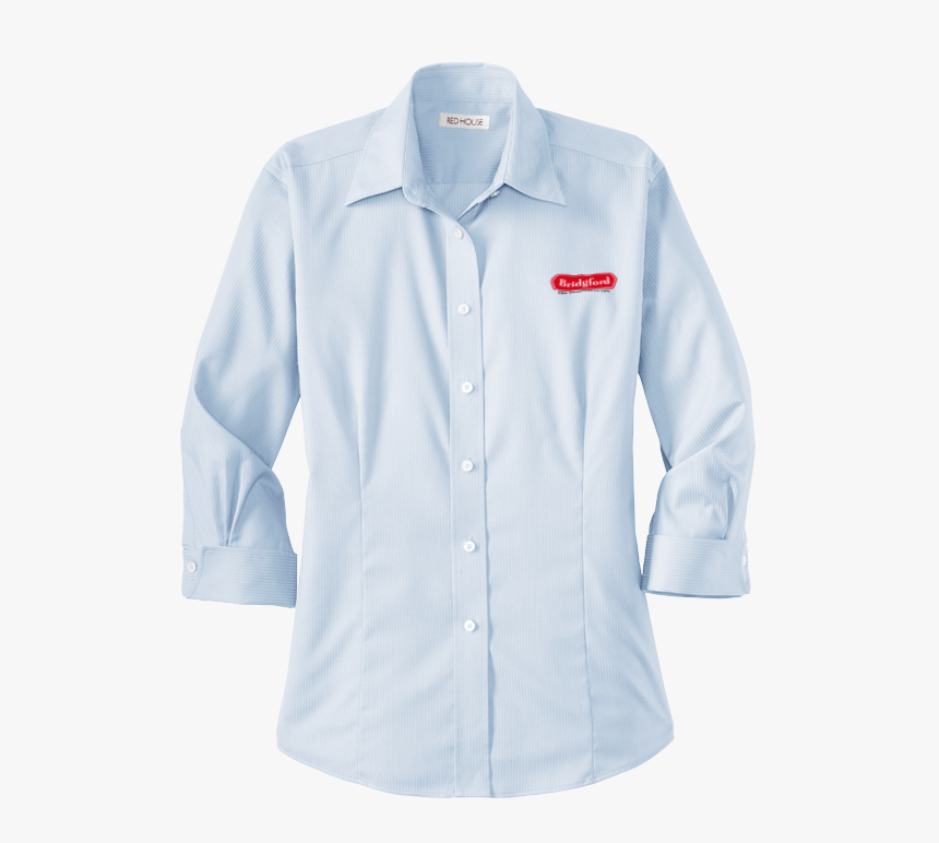Red House® Ladies 3/4 Sleeve Dobby Non Iron Button - Formal Wear, HD Png Download