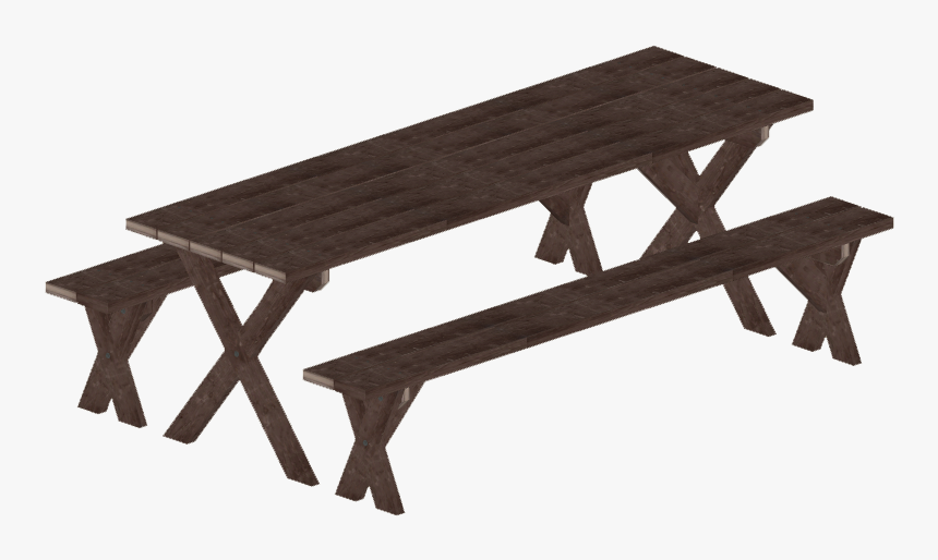 Picnic Table - Outdoor Bench, HD Png Download