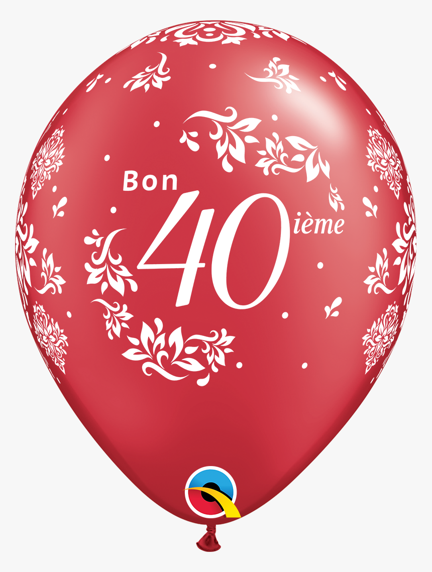 40th Anniversary Balloon, HD Png Download