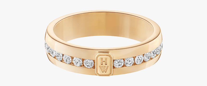 Harry Winston Marriage Ring Gold, HD Png Download