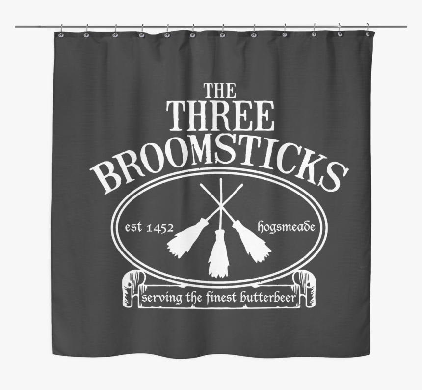 The Three Broomsticks Shower Curtain , Png Download - Einstein Liliana Cavani, Transparent Png