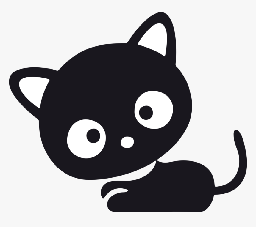 Black Cat,small To Medium Sized Cats,dog Like Mammal - Kitty Clip Art, HD Png Download