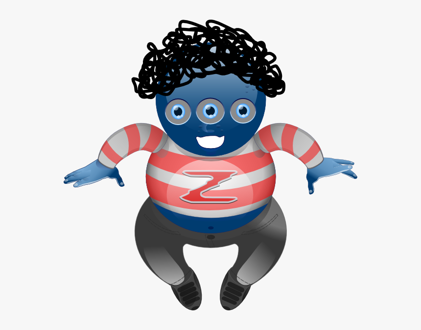 Alien With 3 Eyes, HD Png Download