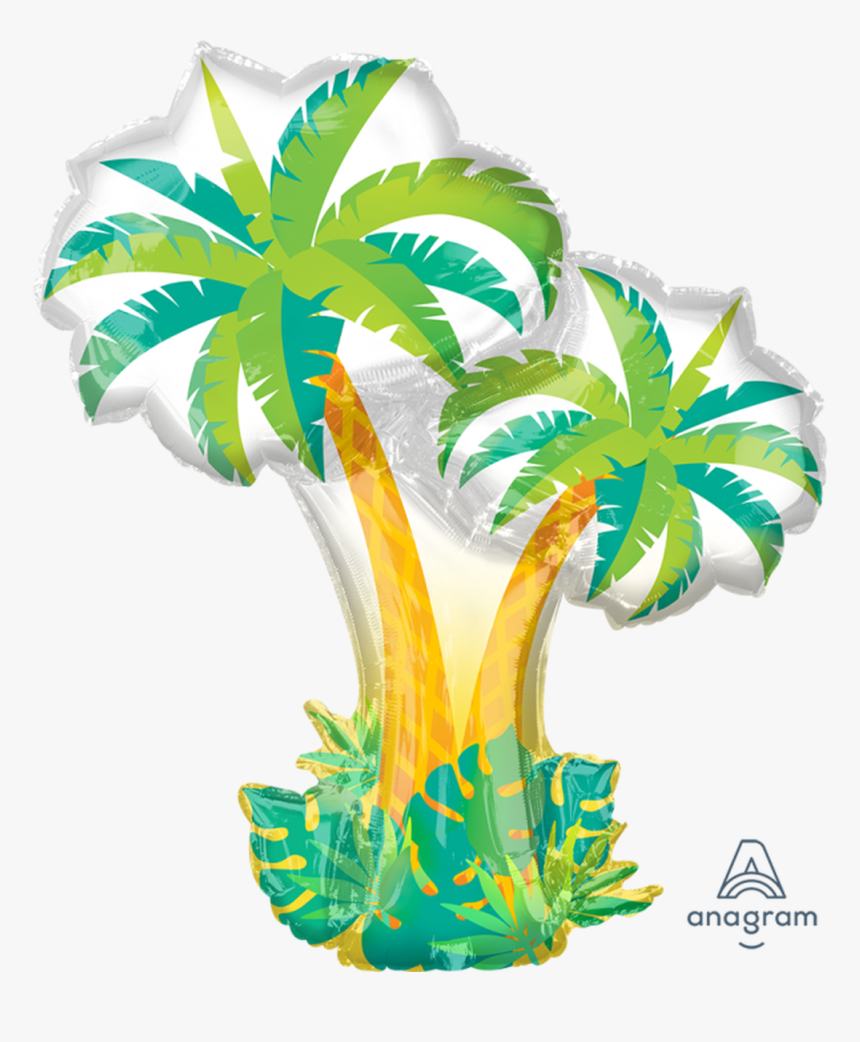 Palm Tree Foil Balloon, HD Png Download