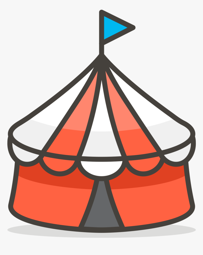 Circus Tent Emoji Meaning, HD Png Download