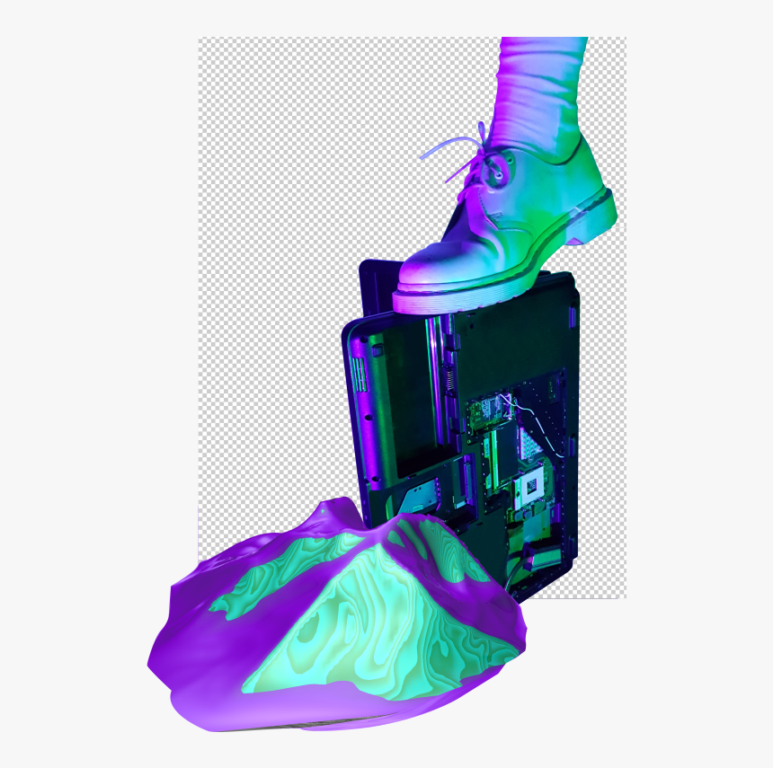 Purple Green Aesthetics, HD Png Download