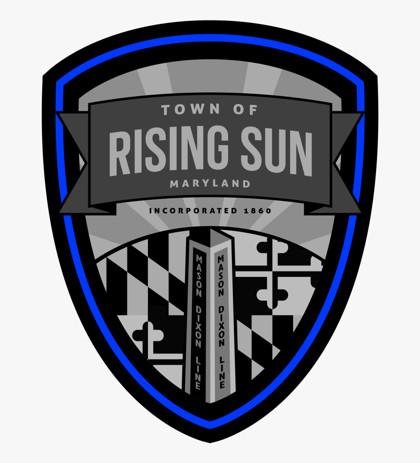 Rising Sun Police Department 
 Class Img Responsive - Maryland, HD Png Download