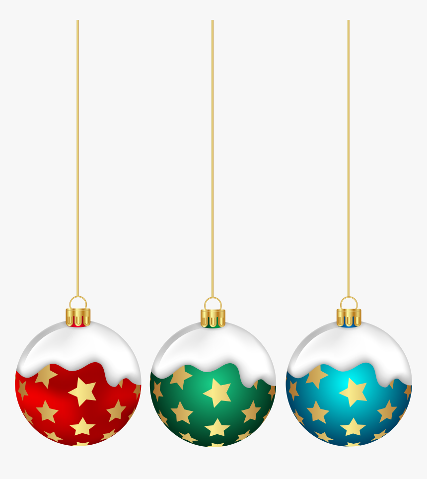 Christmas Balls With Png, Transparent Png