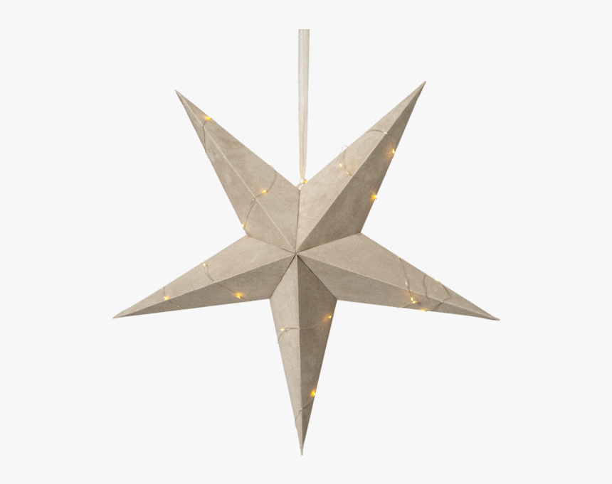 Paper Star Velvet - Liten Adventsstjärna 30 Cm, HD Png Download