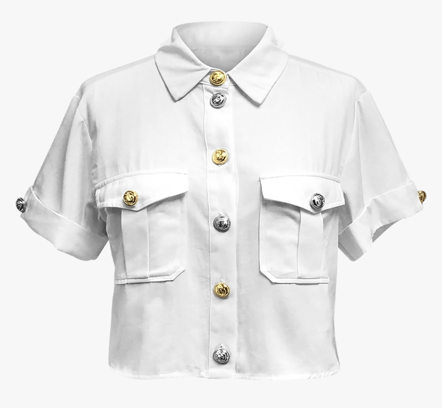 Seta Apparel Coronel Crop Shirt - Active Shirt, HD Png Download