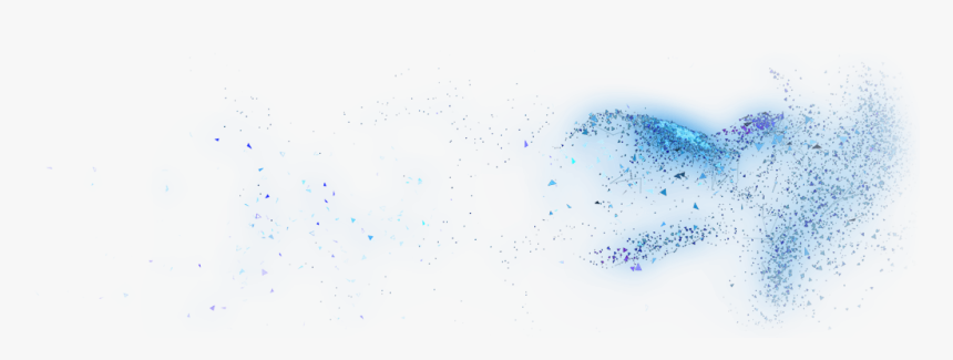 Blue Particles Png - Flock, Transparent Png