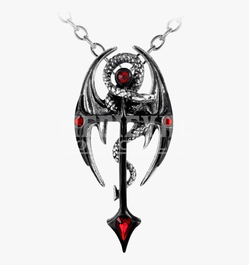 Gothic Cross Pendants Pewter And Alchemy - Mens Gothic Pendants, HD Png Download