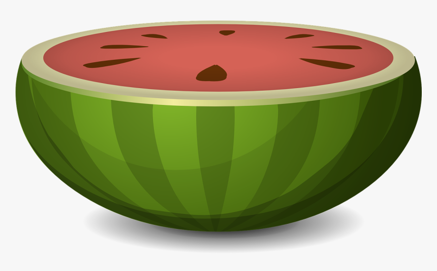 Watermelon Melon Fruit Free Photo - Half Watermelon Clipart Png, Transparent Png