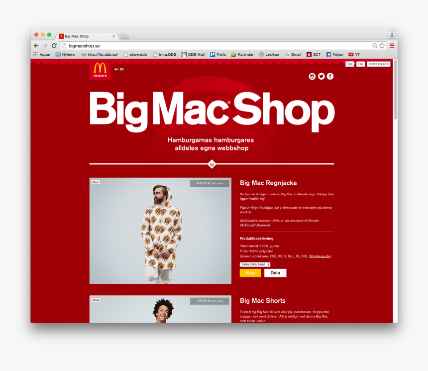 Mcdonalds Clothing, HD Png Download