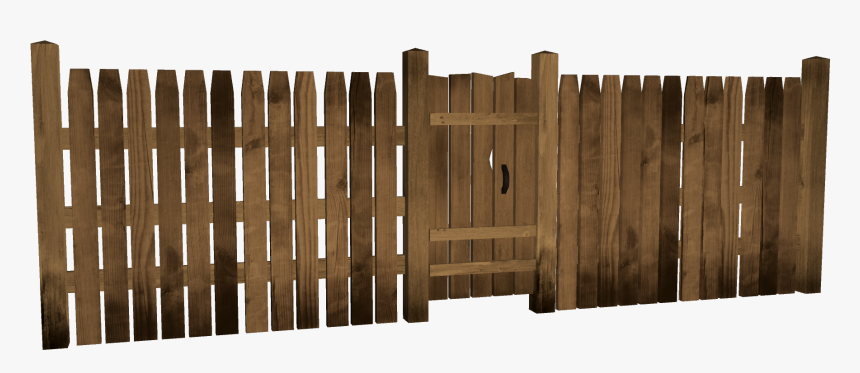 Wooden Fence Pack - Wooden Fence Transparent Png, Png Download