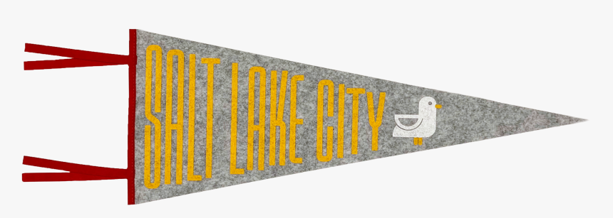 Salt Lake City [pennant] - Banner, HD Png Download