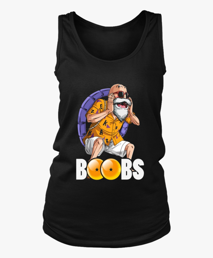 Master Roshi - Boobs Shirt - Master Roshi Funny T Shirt, HD Png Download