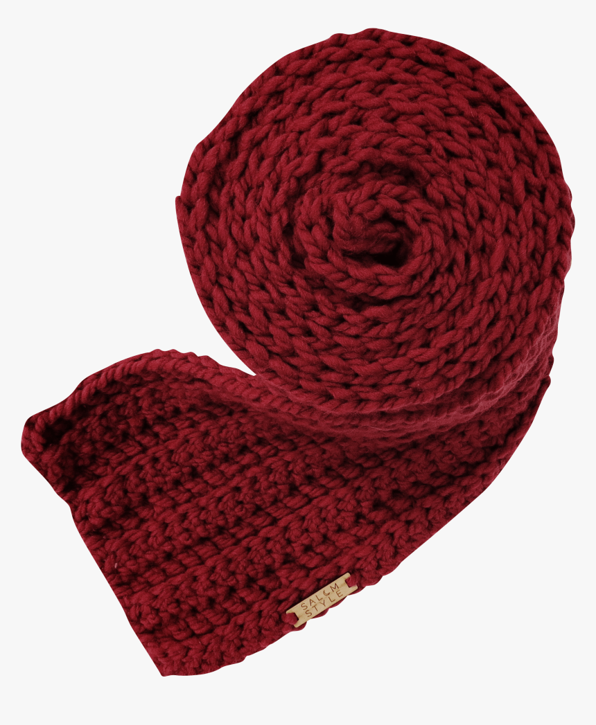 Red Scarf Png - Woolen, Transparent Png