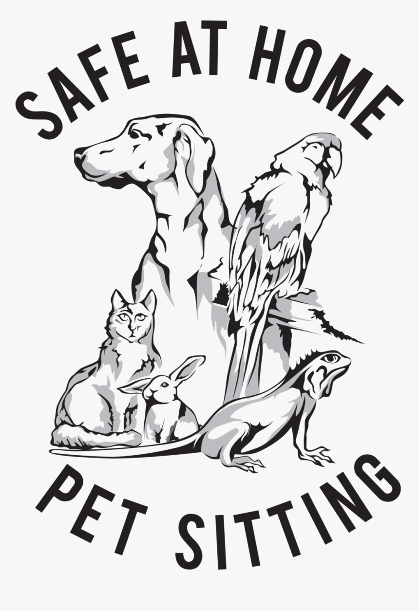 Dog House Sitting Clipart - Shane's Tree, HD Png Download