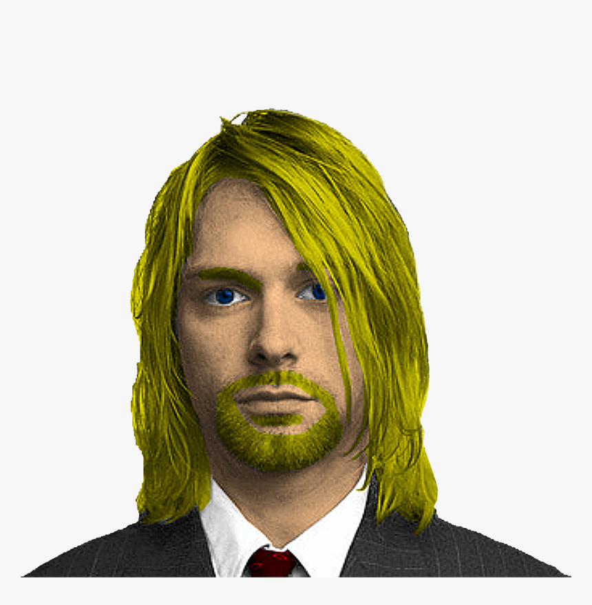 Kurt Cobain Normal By Dannyth - Kurt Cobain Hd Png, Transparent Png