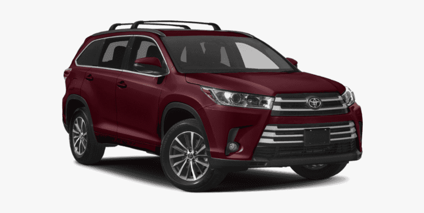 New 2019 Toyota Highlander Xle V6 Fwd - 2018 Toyota Highlander Xle, HD Png Download