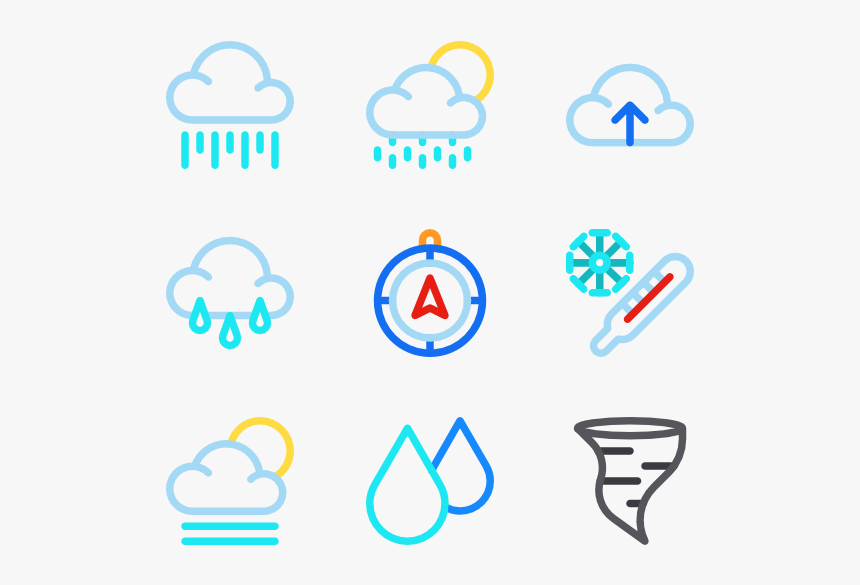 Strom Flat Icon, HD Png Download